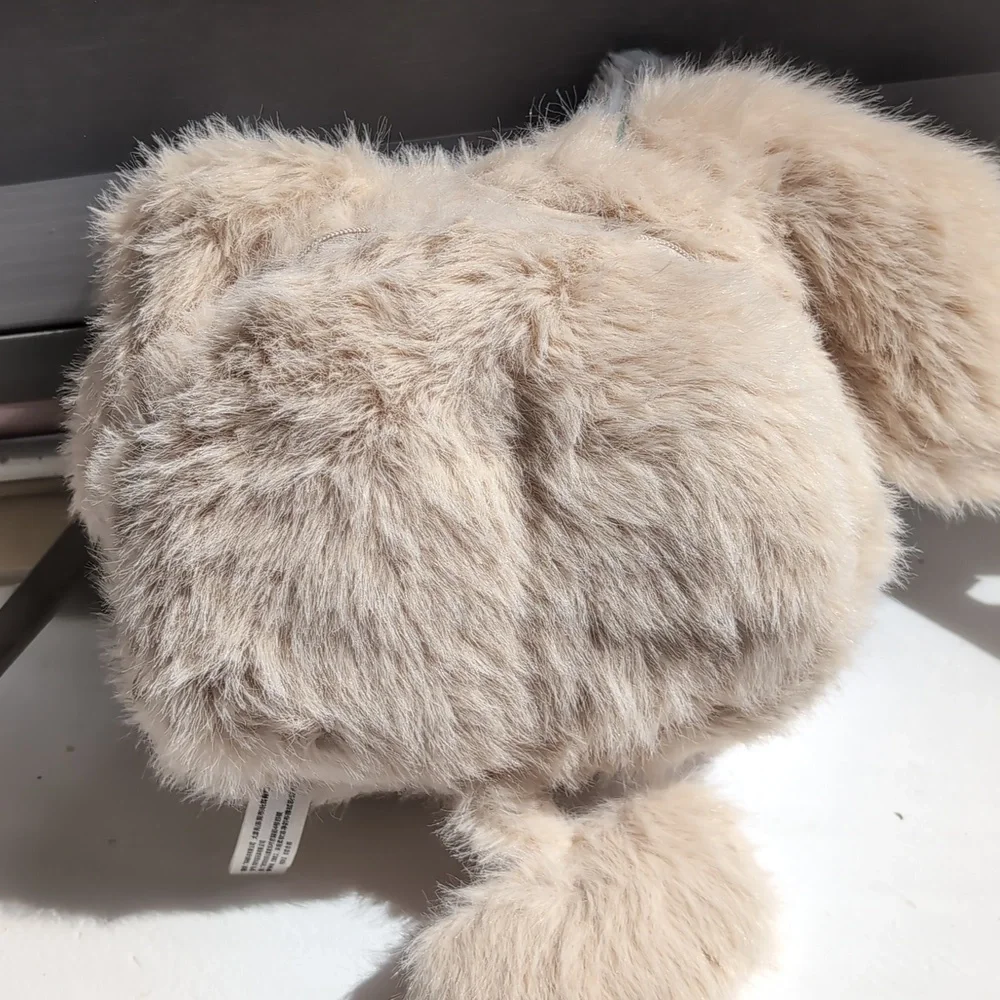 😍New Collectible Plush Liila Marshmallow Bunny Bag - Picture 5 of 11